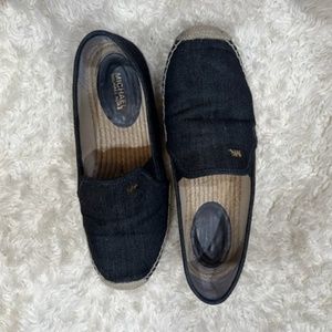 Navy Denim Michael Kors Espadrilles
